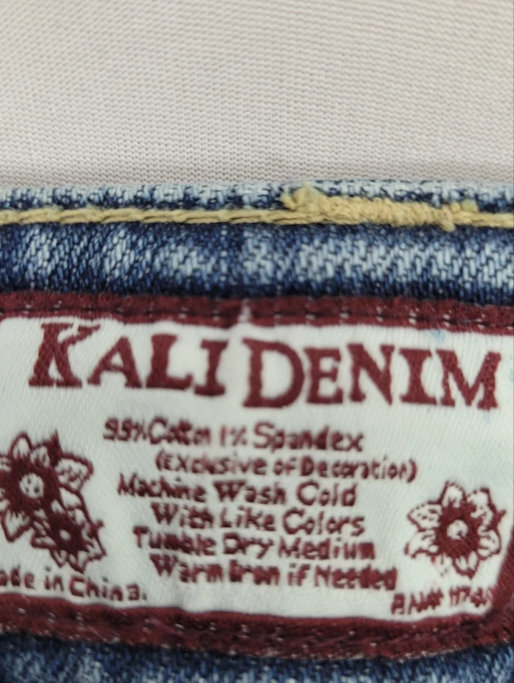 Kali Denim Straightleg Jeans Size 13